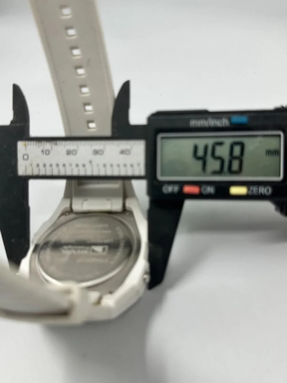 Freestyle Shark Classic Digital Watch White Out Men 45MM Dial New Battery 9